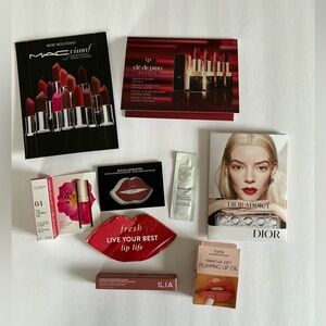 Beauty Makeup For Lips Bundle Samples x 9